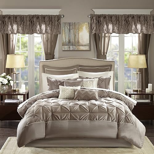 madison park essentials joella 24 piece bed in a bag set plu madison park essentials joella 24 piece bed in a bag set plu